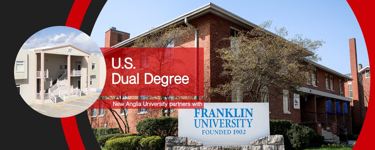 Partnership with Franklin University, USA for Dual Degrees